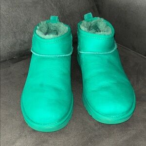 UGG Green Ankle Boots